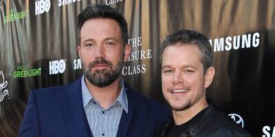 Ben Affleck Reveals How Much Money He & Matt Damon Made Selling 'Good Will Hunting' & the Shockingly Short Time It Took Them to Spend It - www.justjared.com