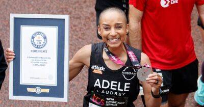 Adele Roberts 'crying her eyes out' as she breaks World Record for finishing London Marathon with stoma bag - www.ok.co.uk - Houston - county Marathon