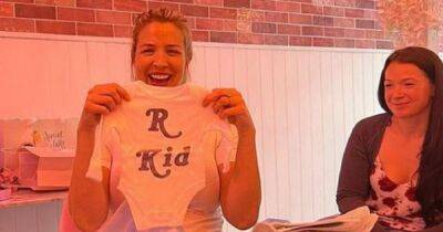 Gemma Atkinson emotional and 'in shock' as she's surprised with baby shower and jokes about turning up in 'disgusting' outfit - www.manchestereveningnews.co.uk - Manchester - city Sanctuary