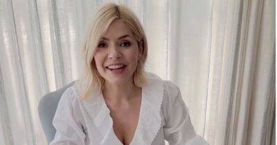 Holly Willoughby shares very rare look inside £3m London home as she does spring clean - www.ok.co.uk - city Santo