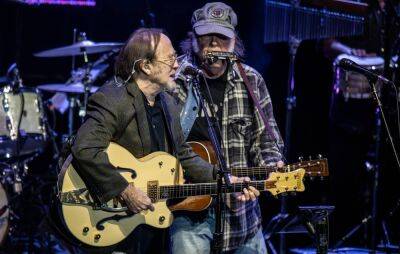 Watch Neil Young and Stephen Stills reunite for first time in four years and pay tribute to David Crosby - www.nme.com - Los Angeles - Greece - county Buffalo - city Springfield, county Buffalo