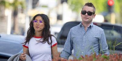 Macaulay Culkin & Brenda Song Seen Taking A Stroll Together In A Rare Sighting After Secretly Welcoming Second Child Last Year - www.justjared.com - Los Angeles - Los Angeles