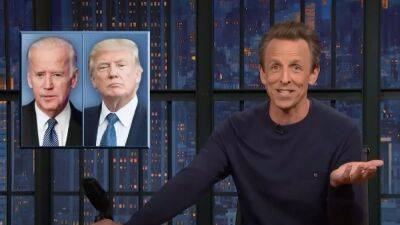 Meyers Says Biden-Trump Rematch Is Like Choosing Between ‘2-Day-Old Egg Salad and Donald Trump’ (Video) - thewrap.com