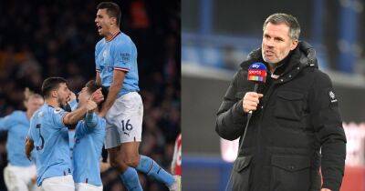 Jamie Carragher explains why current Man City team are 'superior' to Manchester United treble winners - www.manchestereveningnews.co.uk - Britain - Manchester - city This - city If