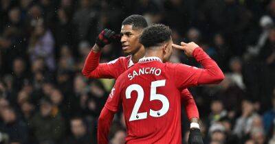 Manchester United player ratings vs Tottenham as Luke Shaw and Jadon Sancho good - www.manchestereveningnews.co.uk - Manchester - Sancho