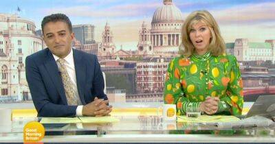 Good Morning Britain viewers distracted by Kate Garraway appearance as they spot 'resemblance' - www.manchestereveningnews.co.uk - Britain - Manchester - South Africa - county Hawkins