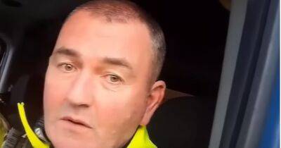 Police officer caught calling YouTuber a 'f***ing biff' in viral video - www.manchestereveningnews.co.uk - Britain - Manchester
