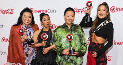 Ashley Park, Stephanie Hsu, & 'Joy Ride' Co-Stars Win Comedy Ensemble at CinemaCon 2023 - www.justjared.com - China - Las Vegas