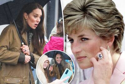 Kate Middleton caught on camera making rare remarks about Princess Diana - nypost.com - Paris - Scotland