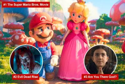 ‘Super Mario Bros. Movie’ closes in on $1B global milestone as it tops box office for fourth week - nypost.com - USA