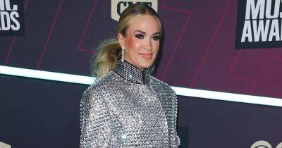 Carrie Underwood Nails Disco Glam in Sparkly Shorts at the 2023 CMT Music Awards: Photos - www.usmagazine.com - Texas - Oklahoma