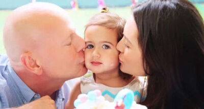 Bruce Willis' wife shares sweet pics of proud dad with daughter Mabel amid sad health news - www.msn.com