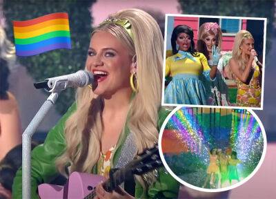 Kelsea Ballerini Makes Waves Performing With Drag Queens At CMT Music Awards -- After Tennessee Judge Temporarily Blocks Drag Show Ban! - perezhilton.com - USA - Texas - Tennessee - city Manila