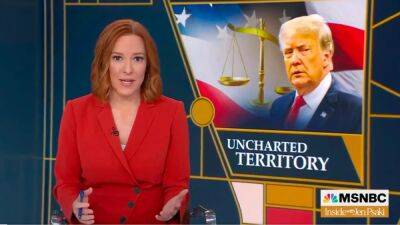 Jen Psaki Warns Democrats to Hide Support of Trump Indictment: ‘Not the Time for a Mass Order of Lock-Him-Up T-Shirts’ (Video) - thewrap.com - Florida