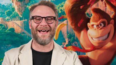‘Super Mario Bros. Movie’ Star Seth Rogen on Inhabiting Donkey Kong, an Angry Gorilla That Throws Barrels: ‘I’ve Worked With Less’ (Video) - thewrap.com
