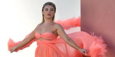 Florence Pugh Brightens Up Rome In Vibrant, Sheer Looks During Valentino Shoot - www.justjared.com - Italy
