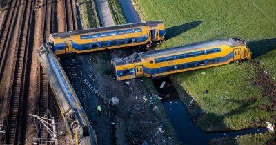 One person dead and dozens injured after train carriages derail in horror crash - www.dailyrecord.co.uk - Netherlands - Hague