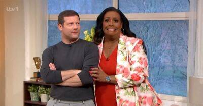 Alison Hammond clings to Dermot O'Leary as she suffers awkward moment on ITV This Morning as she asks 'who's that man?' - www.manchestereveningnews.co.uk - Britain