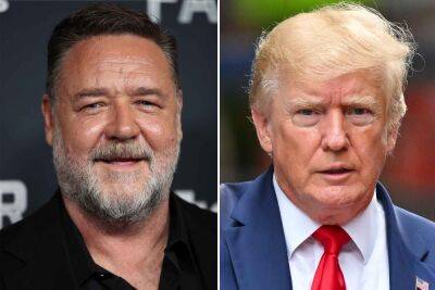 Russell Crowe responds to request he play Donald Trump in a movie - nypost.com - Australia