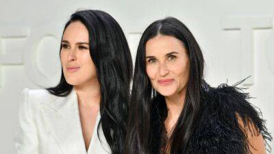 Demi Moore and Her Daughters Celebrate Rumer Willis' Pregnancy at Baby Shower - www.etonline.com - Los Angeles