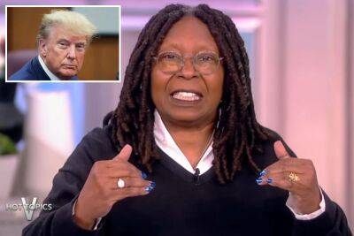 Whoopi Goldberg on ‘The View’: ‘Sad’ to see a US president under indictment - nypost.com - USA - Manhattan