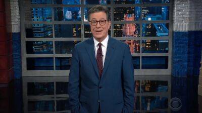 Colbert Jokes New York Weather Is ‘Sunny With a Chance of Jail’ After Trump Arraignment (Video) - thewrap.com - New York - county Anderson - county Cooper