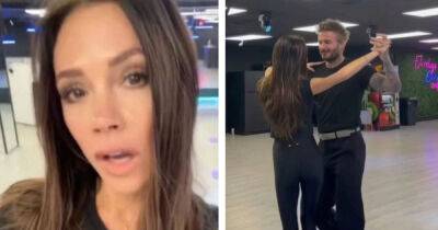Victoria Beckham teases husband David as they enjoy salsa lesson - www.msn.com - Spain
