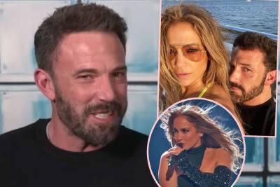 Ben Affleck Says He Knows ALL Of Wife Jennifer Lopez’s Music: ‘It’s Brilliant’ - perezhilton.com