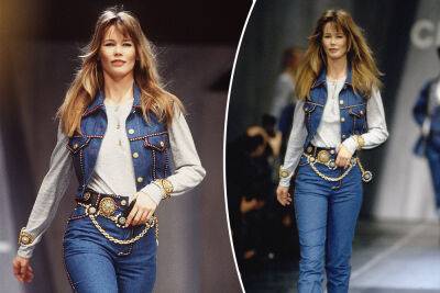 Claudia Schiffer: Chanel jeans I wore in 1993 ‘still fit’ me - nypost.com - France - New York - Germany