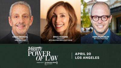 Ryan Murphy, Damon Lindelof and Erica Huggins to Headline Variety Power of Law Breakfast - variety.com - Los Angeles - Washington