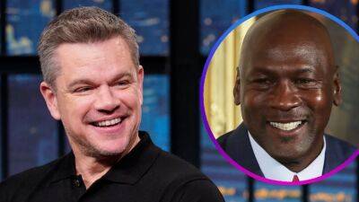 Matt Damon Explains Wild Coincidence Between His Anniversary and Michael Jordan - www.etonline.com - Jordan