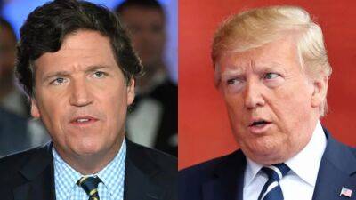 Tucker Carlson Books Interview With Trump a Month After ‘I Hate Him Passionately’ Text Reveal - thewrap.com