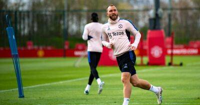 Manchester United fined for FA Cup conduct as Christian Eriksen pictured back in training - www.manchestereveningnews.co.uk - Manchester - Sancho