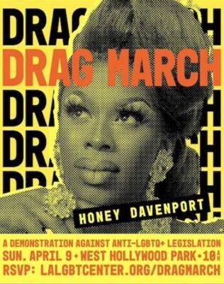 Drag March to take place Sunday in West Hollywood - qvoicenews.com - Los Angeles - Los Angeles - Tennessee