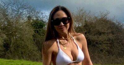 Myleene Klass sparks concern from fans before being asked 'how' as she recreates iconic I'm A Celebrity look in tiny bikini on birthday - www.manchestereveningnews.co.uk