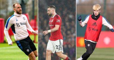Eriksen, Garnacho, Shaw - Manchester United injury latest and return dates ahead of Everton - www.manchestereveningnews.co.uk - Manchester
