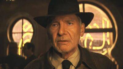 Watch Harrison Ford Take One Last Ride in the 'Indiana Jones and the Dial of Destiny' Trailer - www.etonline.com - London - New York - county Thomas - county Jones - county Wilson - Indiana - county Harrison - county Ford