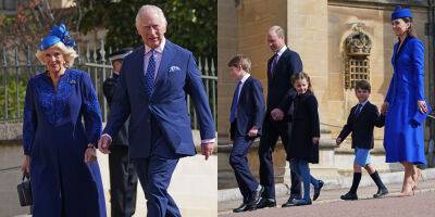 British Royal Family Attends Easter Service at Windsor Castle - Guest List Revealed! - www.justjared.com - Britain - county Windsor