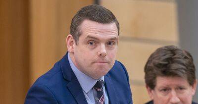 Douglas Ross backtracks on suggestion Tories could vote Labour to oust SNP - www.dailyrecord.co.uk - Britain - Scotland - county Ross - county Douglas