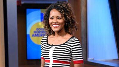 'Good Morning America' Co-Anchor Janai Norman Shocks Co-Hosts With Pregnancy Announcement Live on Air - www.etonline.com