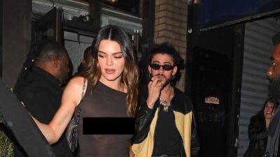Kendall Jenner and Bad Bunny Have Stylish Night Out Ahead of Met Gala - www.etonline.com - New York