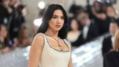 Dua Lipa Wore Vintage Chanel and a History-Making Diamond to the Met Gala - www.glamour.com