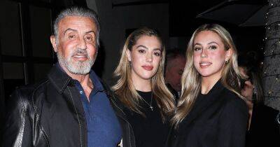 Sylvester Stallone’s Daughters Say Dates Are Scared Off After Meeting Their Dad: ‘He’s Just So Scary’ - www.usmagazine.com - county Tulsa - county Spencer