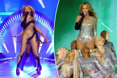 Beyoncé channels Britney Spears and SpongeBob in Renaissance World Tour kickoff - nypost.com - Sweden - city Stockholm, Sweden