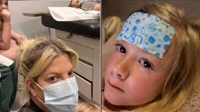 Tori Spelling takes kids to urgent care, says inspectors found 'extreme mold' in rented home - www.foxnews.com