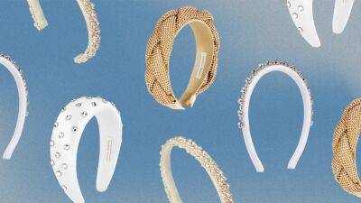 19 Best Bridal Headbands to Make You Sparkle on Your Wedding Day - www.glamour.com