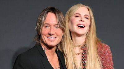 Keith Urban and Nicole Kidman Laugh and Hold Hands on ACMs Red Carpet -- See the Pics - www.etonline.com - Paris - Texas