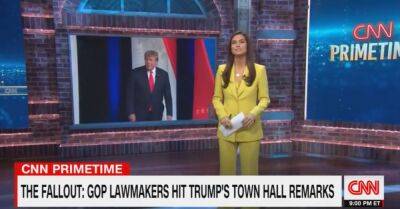 Kaitlyn Collins Addresses CNN Trump Town Hall, Calling It “Major Inflection Point” In Race For President; Critics Call It Something Else Entirely - deadline.com - county Hall - state New Hampshire - county Anderson - county Cooper