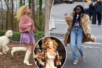 Fans imitate Carrie Bradshaw’s jog-walk in ‘Sex and the City’ TikTok trend - nypost.com - New York