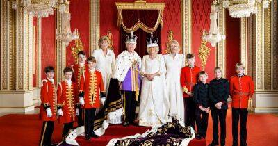 Who is who in new Coronation pictures as Prince George poses with Queen Camilla’s grandsons - www.ok.co.uk - county Hall - county Buckingham - county Parker - county Norfolk - county King And Queen - county Charles - county Houghton - county Imperial